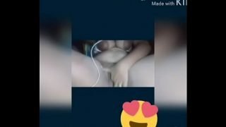 Big boob Telugu aunty Skype call part-2