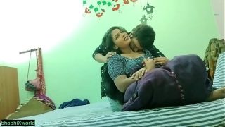 Hot Telugu Indian Bhabhi Blowjob And Fucking Hard