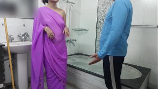 Indian aunty riding a young and erect dick