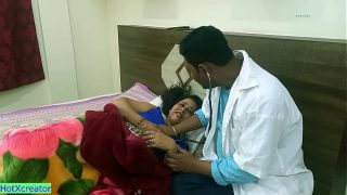 Indian hot Bhabhi fucked hard by Doctor With dirty talking