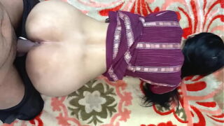 Indian Telugu Aunty Doggystyle Fucked Pussy And Ass By Nephew