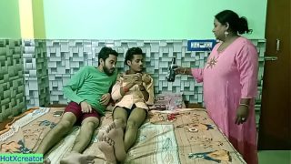 Indian Telugu aunty fucking by nephew on honeymoon sex mms