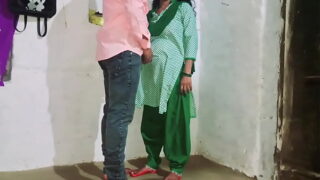 Indian Telugu House Maid Standing Style Fingered Pussy And Fucking By Owner