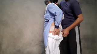 Indian Telugu Sexy Aunt Standing Style First Time Fucking Ass