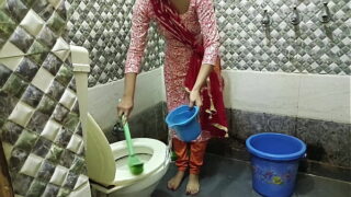 Indian Telugu Woman Standing Style Fucked Pussy In Bathroom
