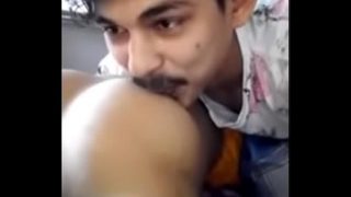 indian young couple learning to something abouth pleasure