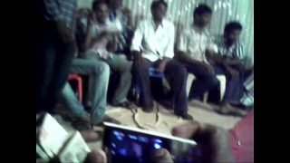 Telugu aunty dance show in public