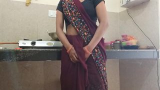 Telugu Hot Beautiful Maid Fucking By Her House Staff